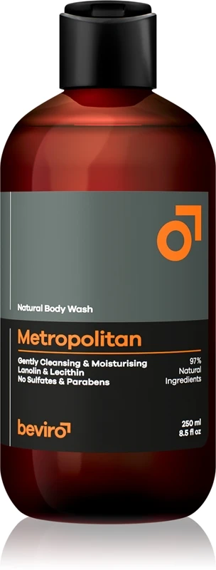 Beviro Natural Body Wash Metropolitan