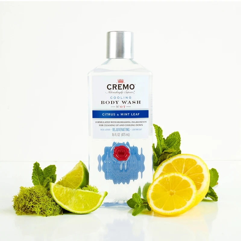 Cremo Cooling Body Wash Citrus & Mint Leaf – Image 2
