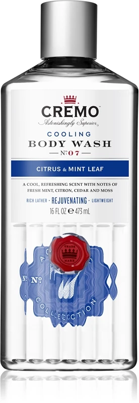 Cremo Cooling Body Wash Citrus & Mint Leaf