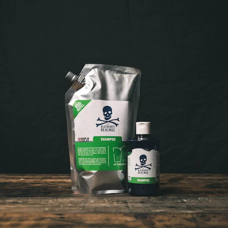 The Bluebeards Revenge Classic Shampoo Refill Pouch – Image 2