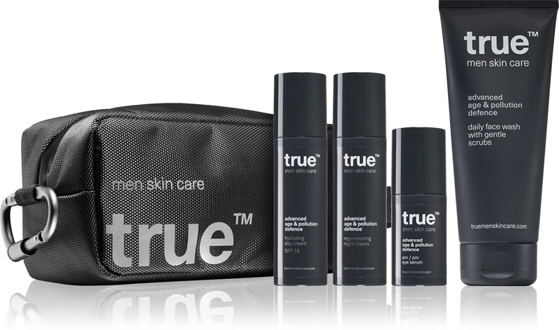 True Men Skin Care Simple Daily Skin Care Routine