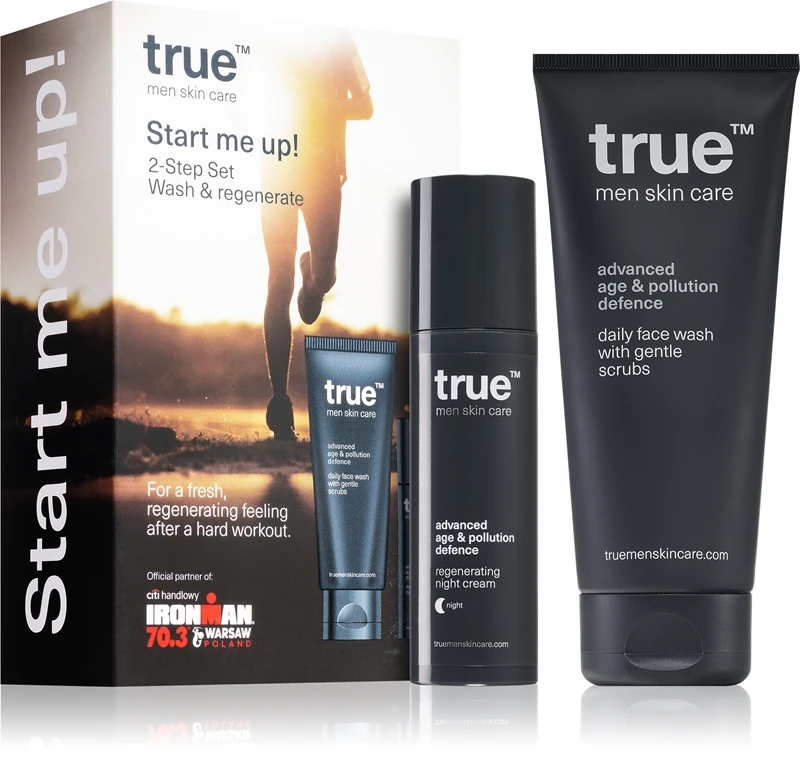 True Men Skin Care Start Me Up!