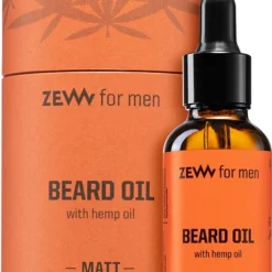 Zew For Men Beard Oil With Hemp Oil